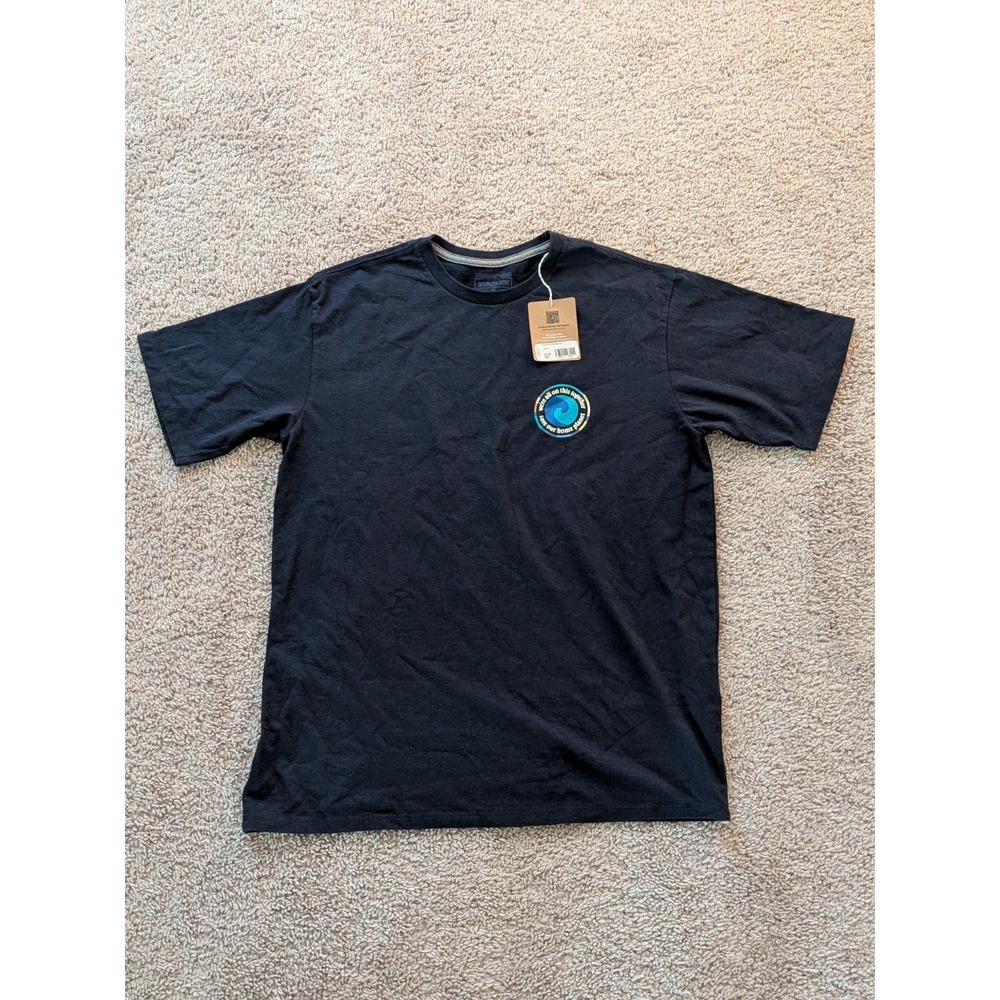 Patagonia Men's Unity Fitz Responsibili Tee Size Small Graphic Logo Blue NWT
